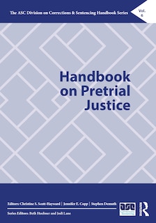 Front cover_Handbook on Pretrial Justice