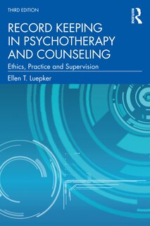 Front cover_Record Keeping In Psychotherapy And Counseling