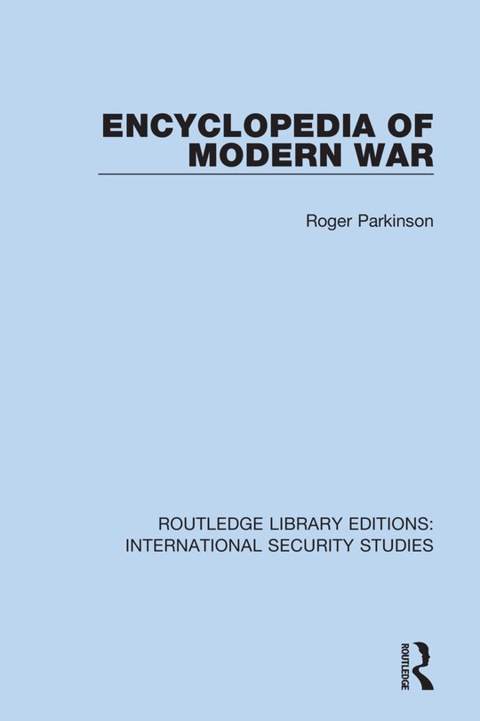 Front cover_Encyclopedia Of Modern War