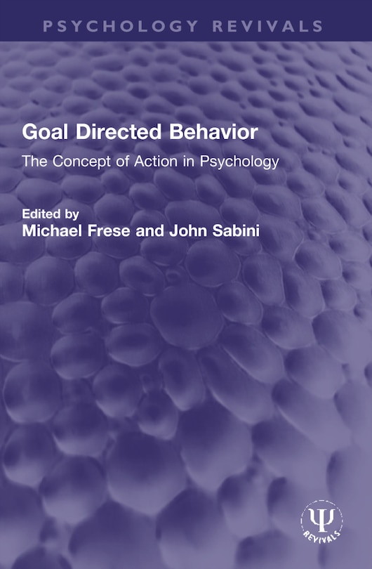 Couverture_Goal Directed Behavior