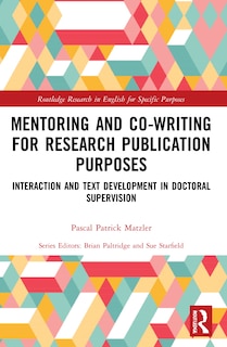 Front cover_Mentoring and Co-Writing for Research Publication Purposes