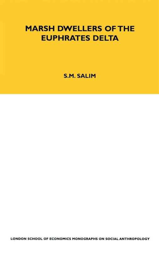 Couverture_Marsh Dwellers of the Euphrates Delta