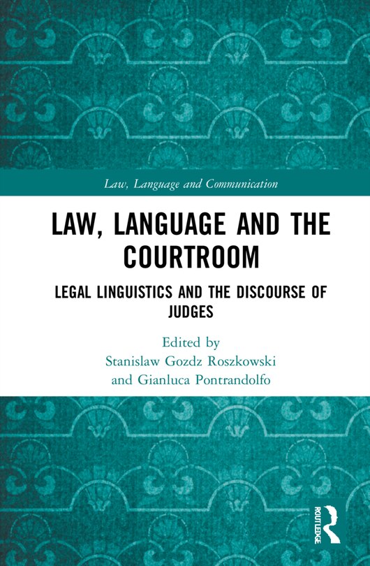 Front cover_Law, Language And The Courtroom