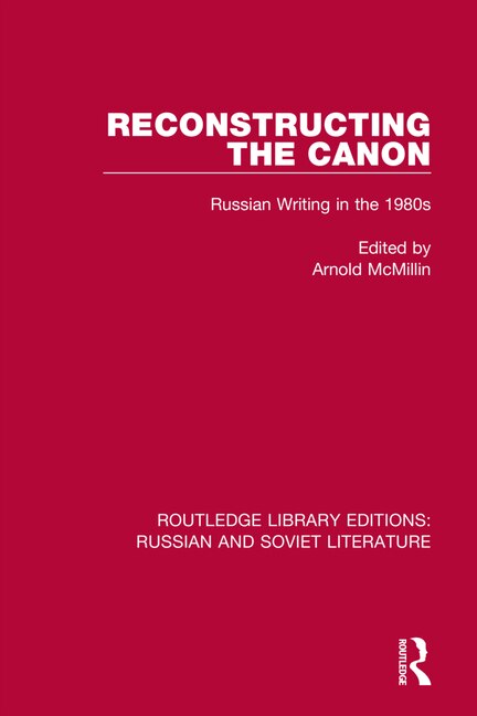 Front cover_Reconstructing the Canon