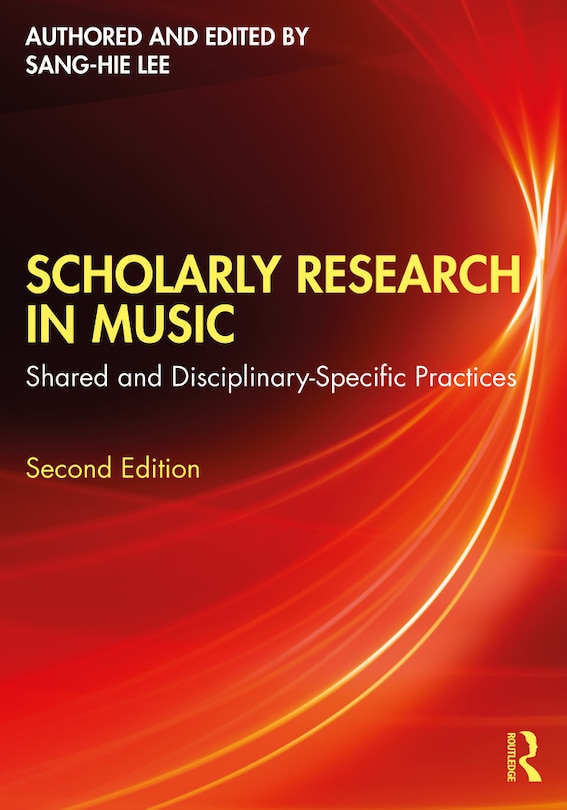 Front cover_Scholarly Research In Music