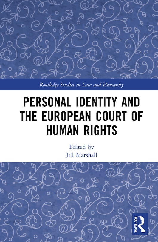 Couverture_Personal Identity And The European Court Of Human Rights