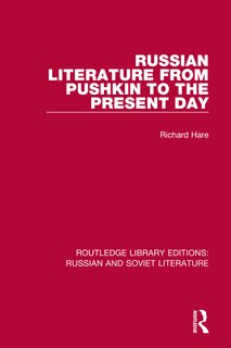 Couverture_Russian Literature From Pushkin to The Present Day