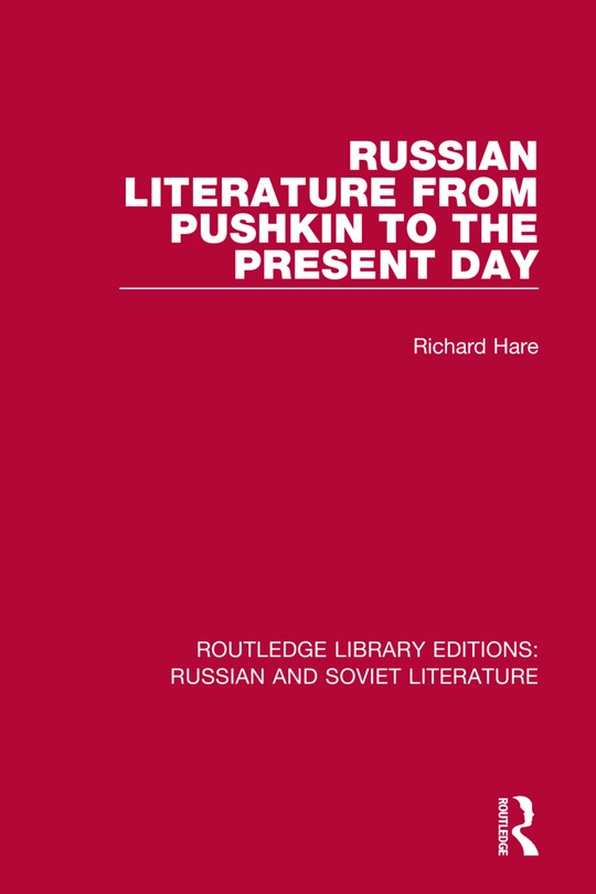 Couverture_Russian Literature From Pushkin to The Present Day