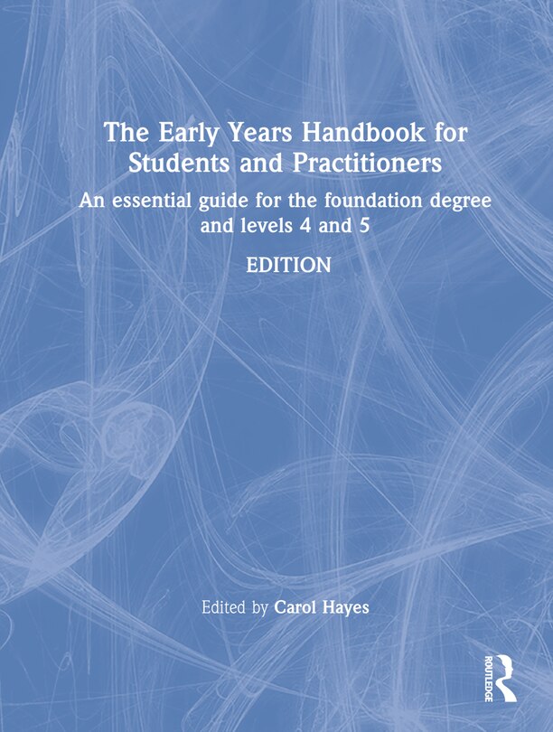 Front cover_The Early Years Handbook for Students and Practitioners