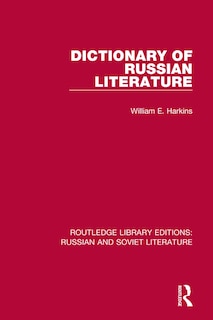 Couverture_Dictionary of Russian Literature