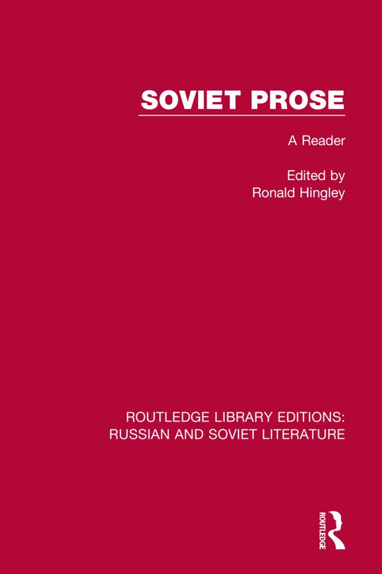 Front cover_Soviet Prose