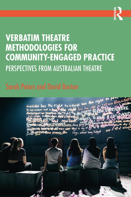 Couverture_Verbatim Theatre Methodologies for Community Engaged Practice