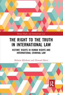 Front cover_The Right to The Truth in International Law