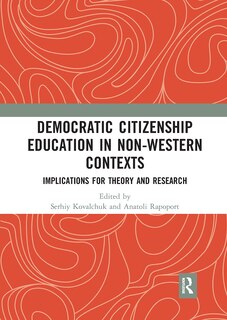 Couverture_Democratic Citizenship Education In Non-western Contexts