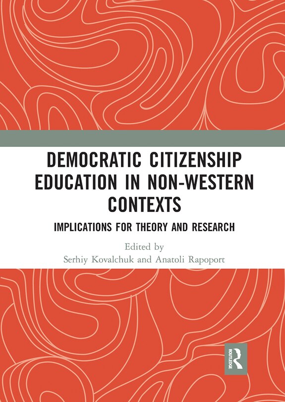 Couverture_Democratic Citizenship Education In Non-western Contexts