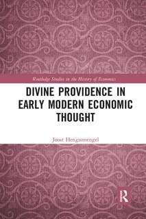Front cover_Divine Providence In Early Modern Economic Thought