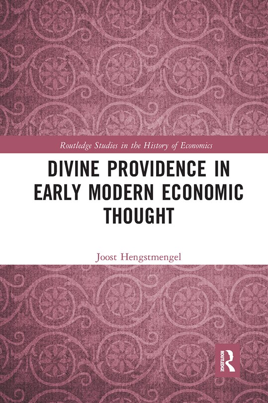 Front cover_Divine Providence In Early Modern Economic Thought