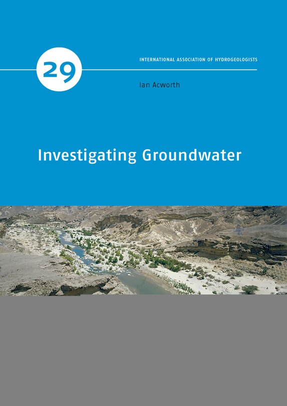 Front cover_Investigating Groundwater