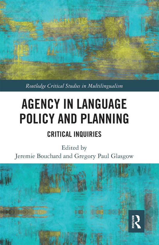 Couverture_Agency in Language Policy and Planning