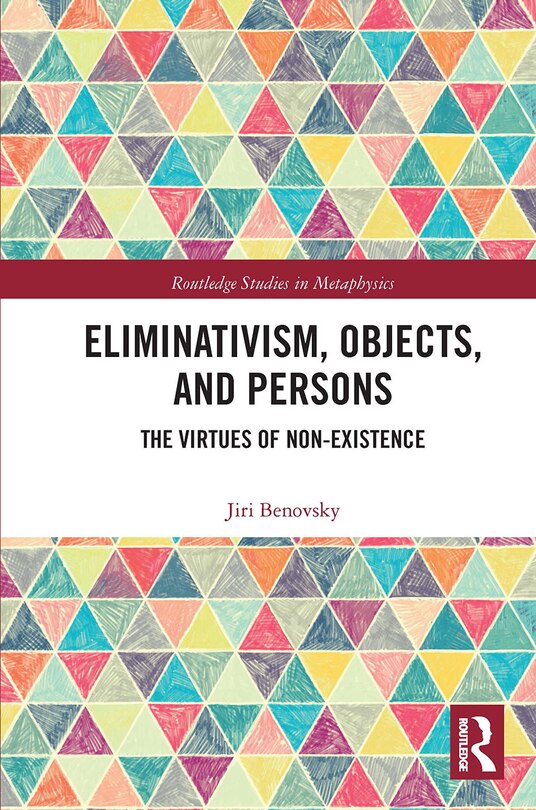 Front cover_Eliminativism, Objects, And Persons