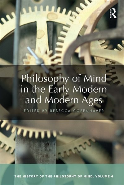 Couverture_Philosophy Of Mind In The Early Modern And Modern Ages