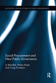 Front cover_Social Procurement And New Public Governance