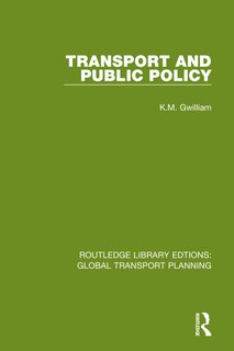 Front cover_Transport And Public Policy