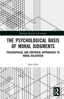 Front cover_The Psychological Basis Of Moral Judgments