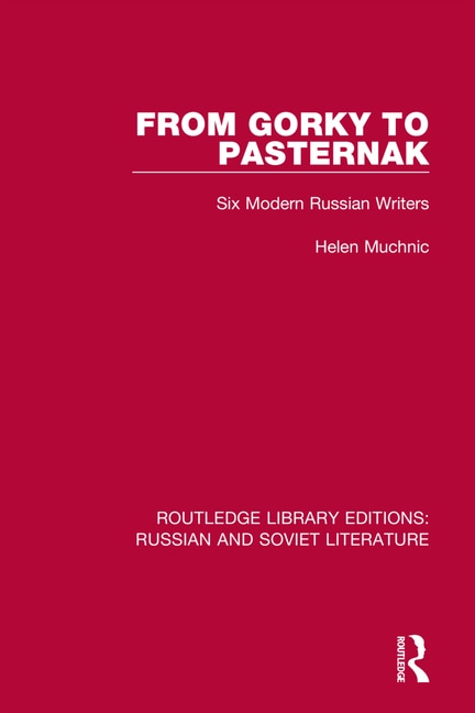 Couverture_From Gorky to Pasternak