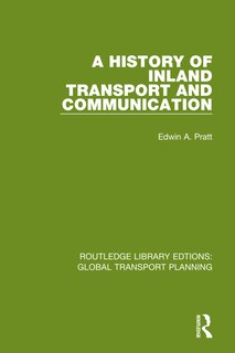 Front cover_A History of Inland Transport and Communication