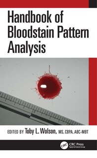 Front cover_Handbook of Bloodstain Pattern Analysis
