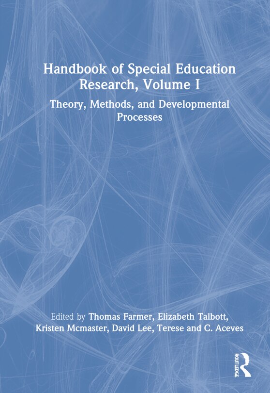 Couverture_Handbook Of Special Education Research, Volume I