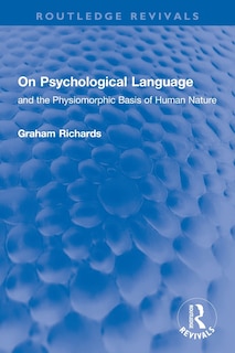Front cover_On Psychological Language