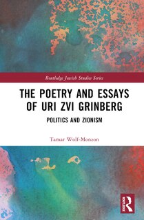 Front cover_Poetry and Essays of Uri Zvi Grinberg