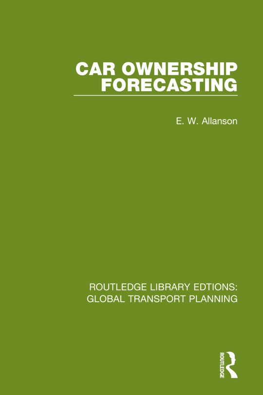 Front cover_Car Ownership Forecasting