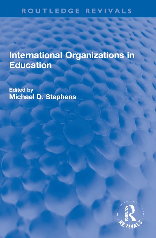 Couverture_International Organizations in Education
