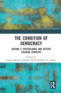 Couverture_The Condition Of Democracy