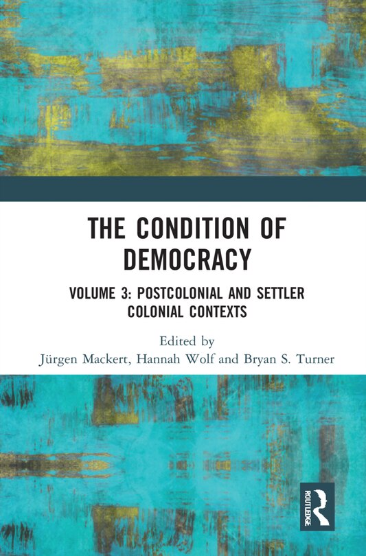 Couverture_The Condition Of Democracy