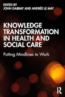 Front cover_Knowledge Transformation in Health and Social Care