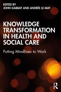 Front cover_Knowledge Transformation in Health and Social Care