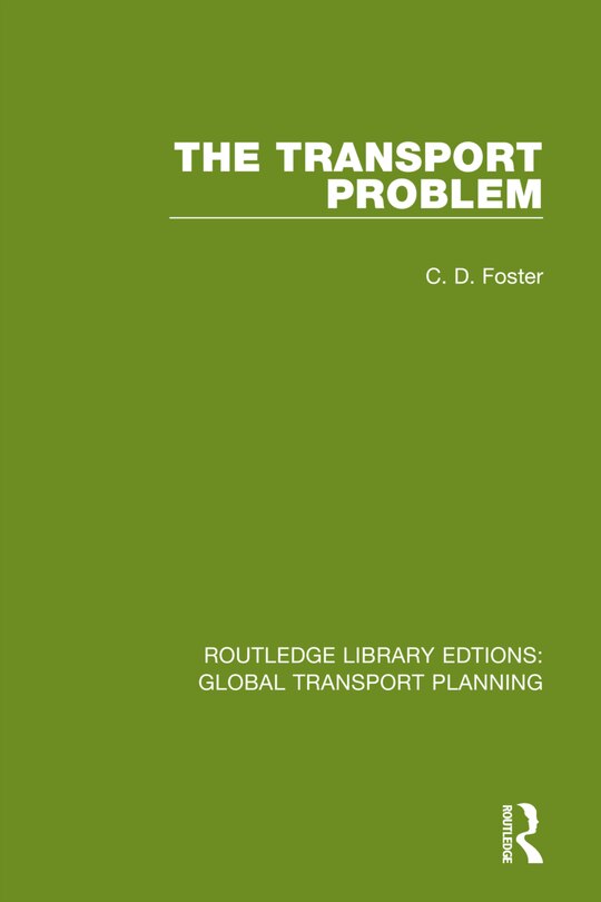 Front cover_The Transport Problem