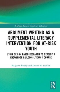 Couverture_Argument Writing As A Supplemental Literacy Intervention For At-risk Youth