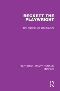 Couverture_Beckett the Playwright