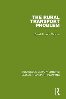 Couverture_The Rural Transport Problem