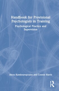 Front cover_Handbook For Provisional Psychologists In Training