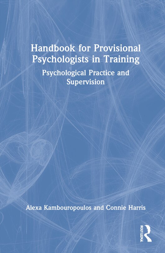 Front cover_Handbook For Provisional Psychologists In Training