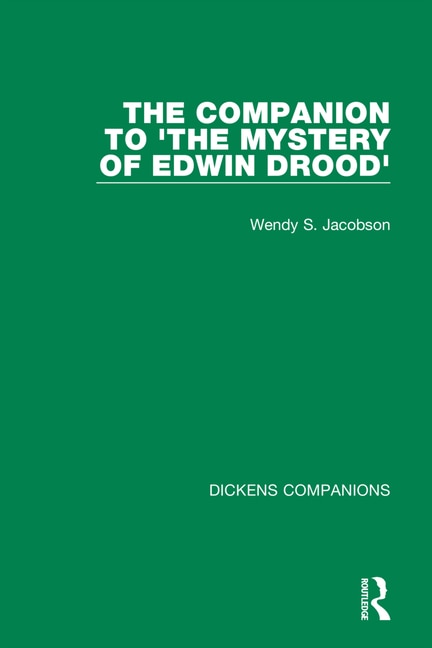 Couverture_The Companion to 'The Mystery of Edwin Drood'