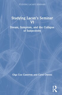 Front cover_Studying Lacan's Seminar Vi