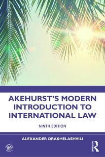 Couverture_Akehurst's Modern Introduction To International Law