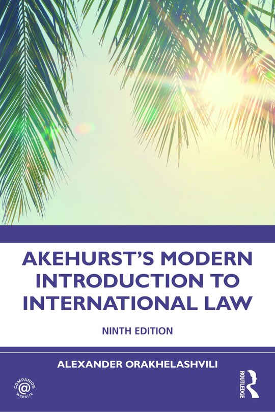 Couverture_Akehurst's Modern Introduction To International Law